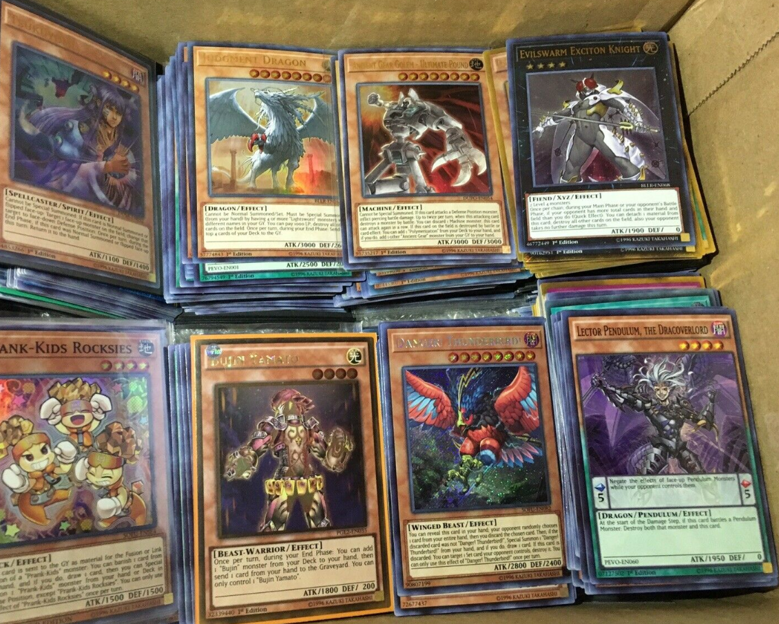 Konami Yugioh Cards - Binder Tin Booster Pack Collection Bundle Trading  Card Game