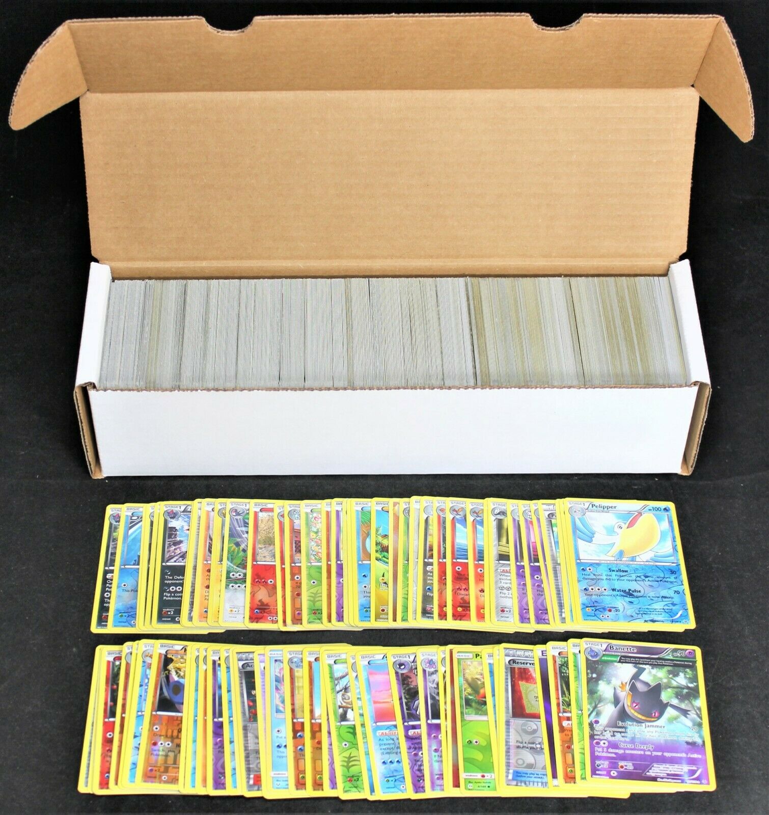 1000 rare pokemon cards Pokémon Lot Over 800 Pokémon Cards Included - Comes with foil , Holo, and Ultra Rare Cards