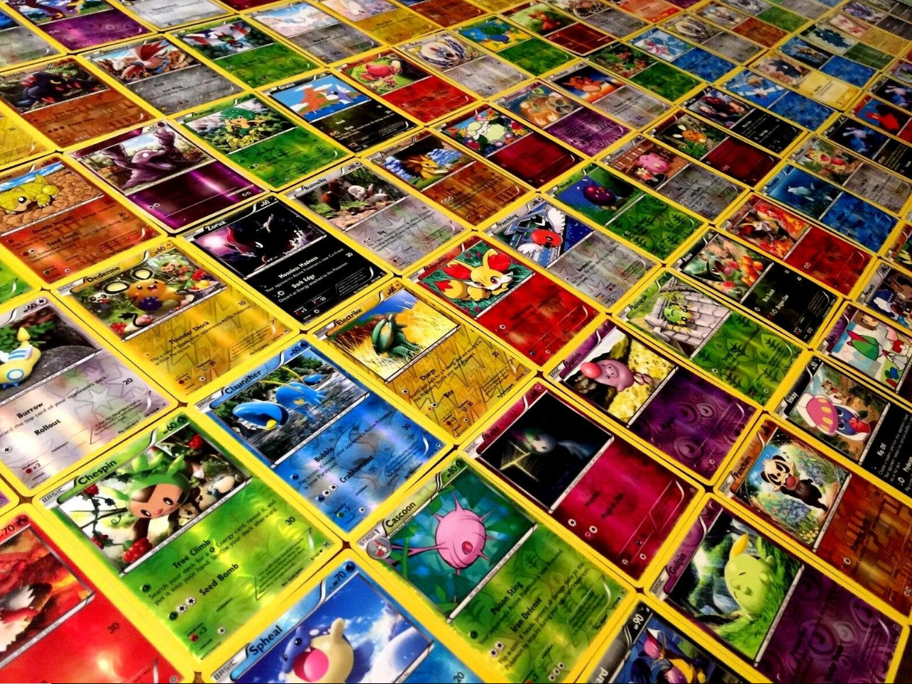 25 Rare Pokemon Cards with 100 HP or Higher (Assorted Lot with No Duplicates).