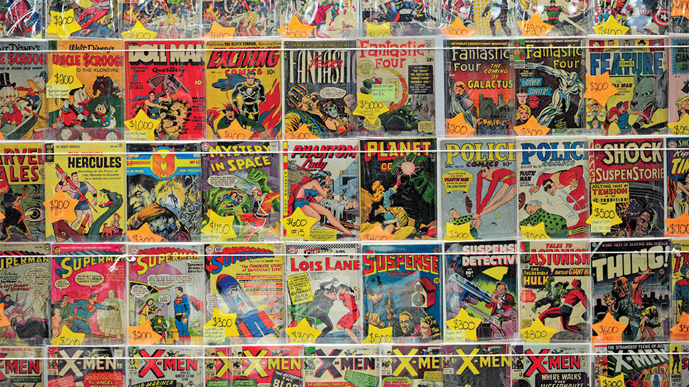 Popular Comic lot for W collects