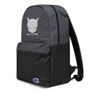 Mewtwo Embroidered Champion Backpack.