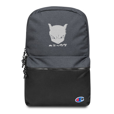 Mewtwo Embroidered Champion Backpack.
