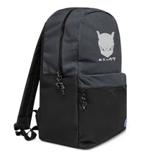 Load image into Gallery viewer, Mewtwo Embroidered Champion Backpack.
