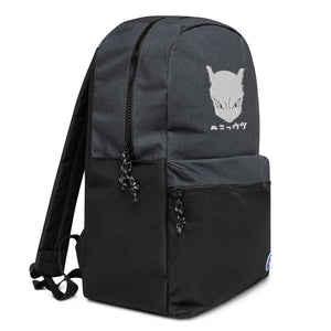 Mewtwo Embroidered Champion Backpack.